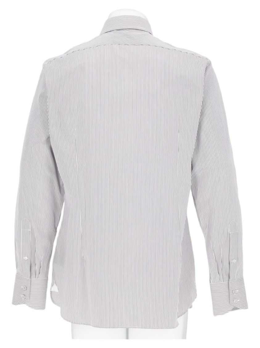 Tom Ford White Pinstripe Tailored Button-Up Formal Shirt