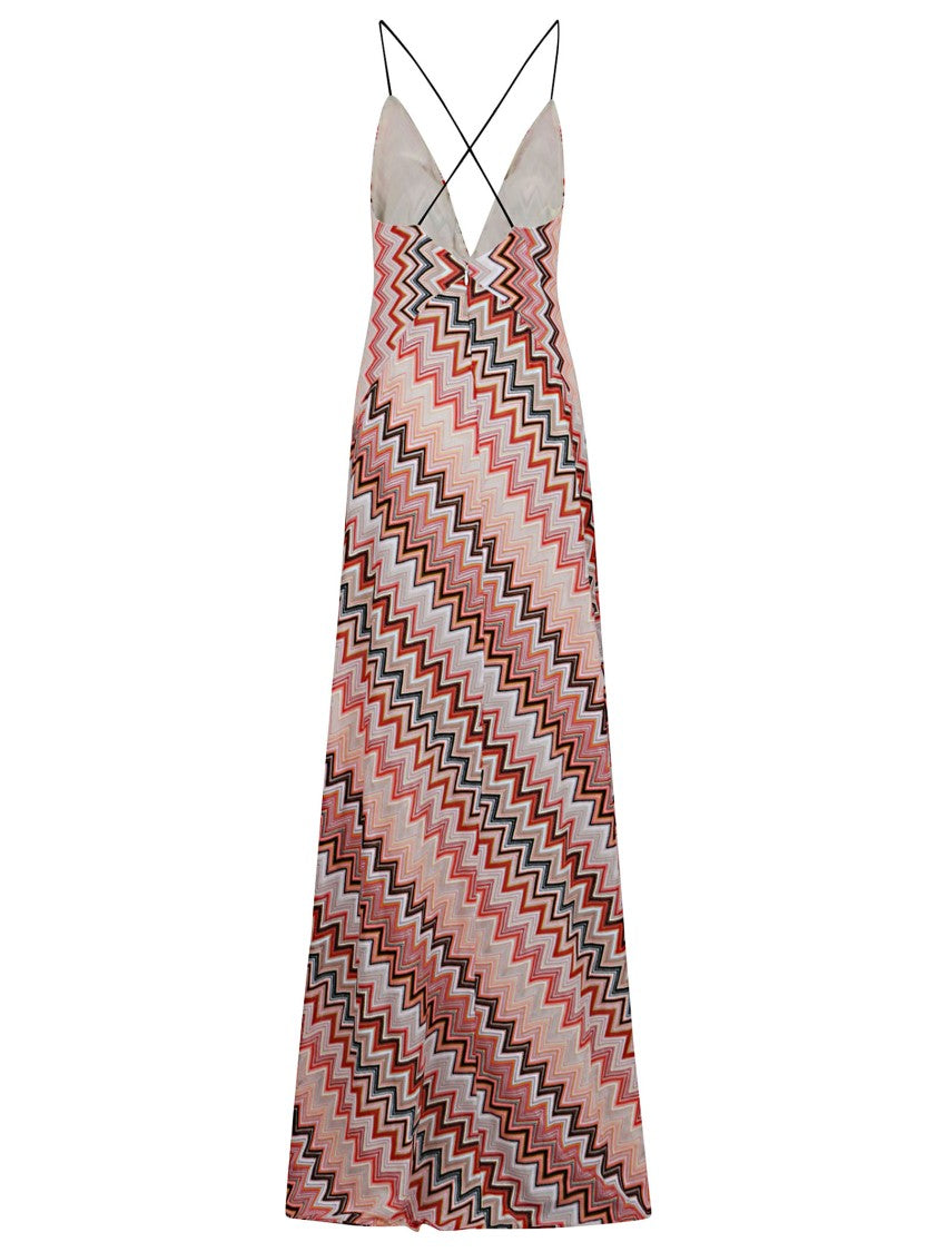 Missoni Fitted Sleeveless Long Dress