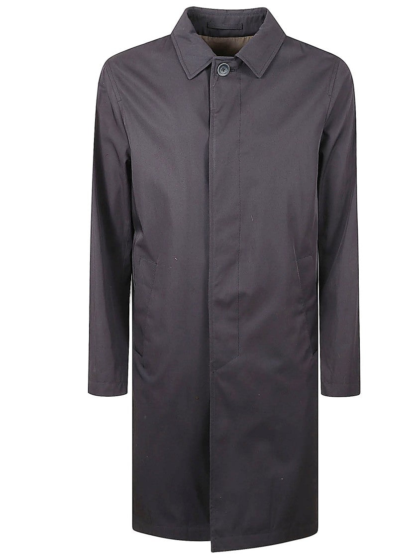 Herno Structured Mid-Thigh Coat