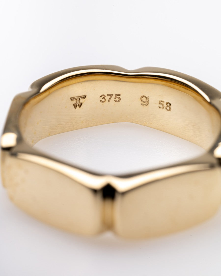 Tom Wood Umi Band Ring Medium Gold