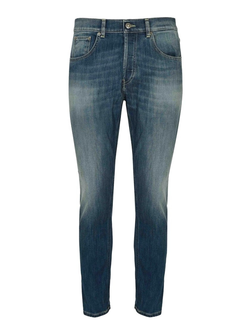 Dondup Blue Dian Cotton Denim Jeans