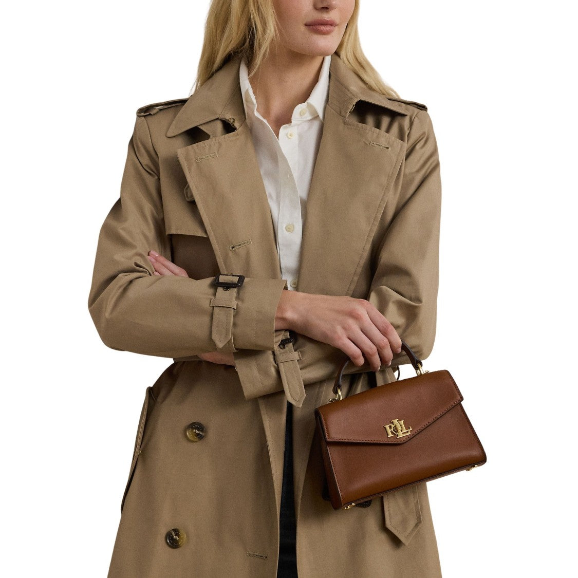 Lauren Ralph Lauren Farrah Sm Satchel Small