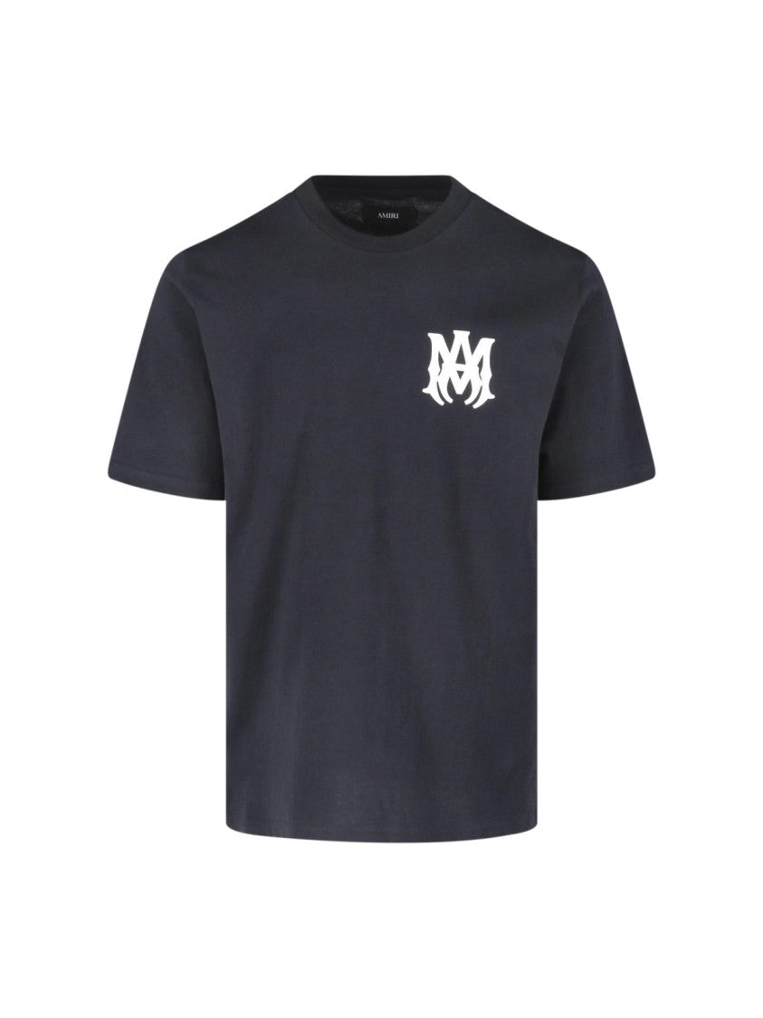 Amiri Black Ma Core Logo Cotton T-Shirt