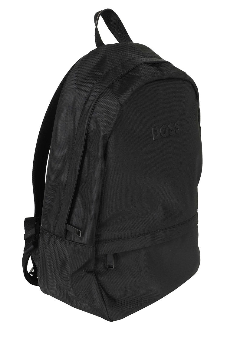 Boss Catch 3 0 Black Minimalist Polyester Backpack