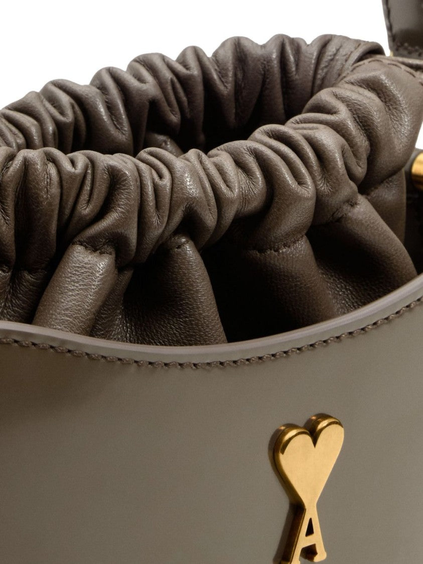 Ami Leather Shoulder Bag