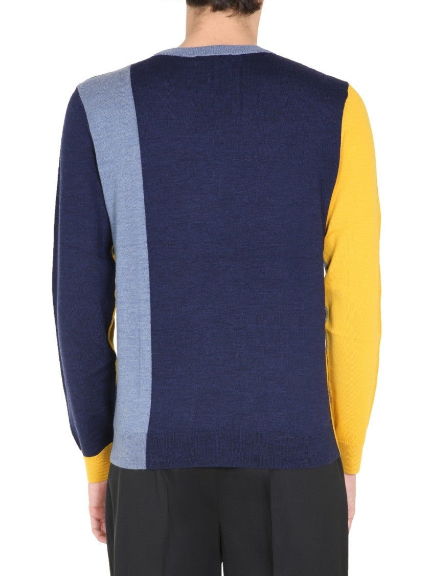 J. W. Anderson Color Block Crew Neck Sweater