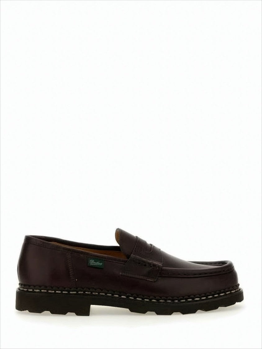 Paraboot Penny Loafers With Smooth Leather Upper