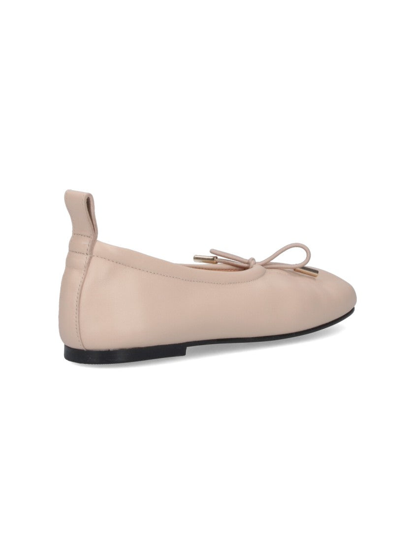 Alohas Pink Rosalind Goat Leather Flats