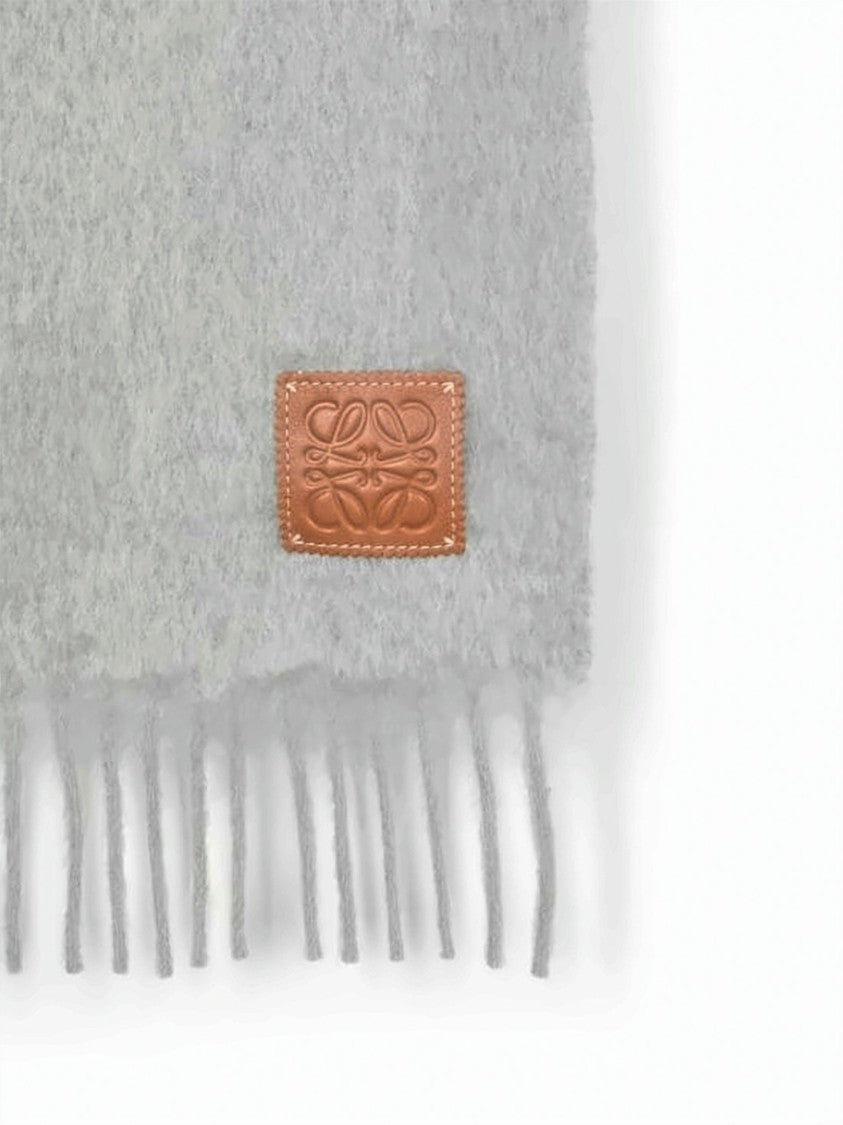 Loewe Long Fuzzy Texture Scarf