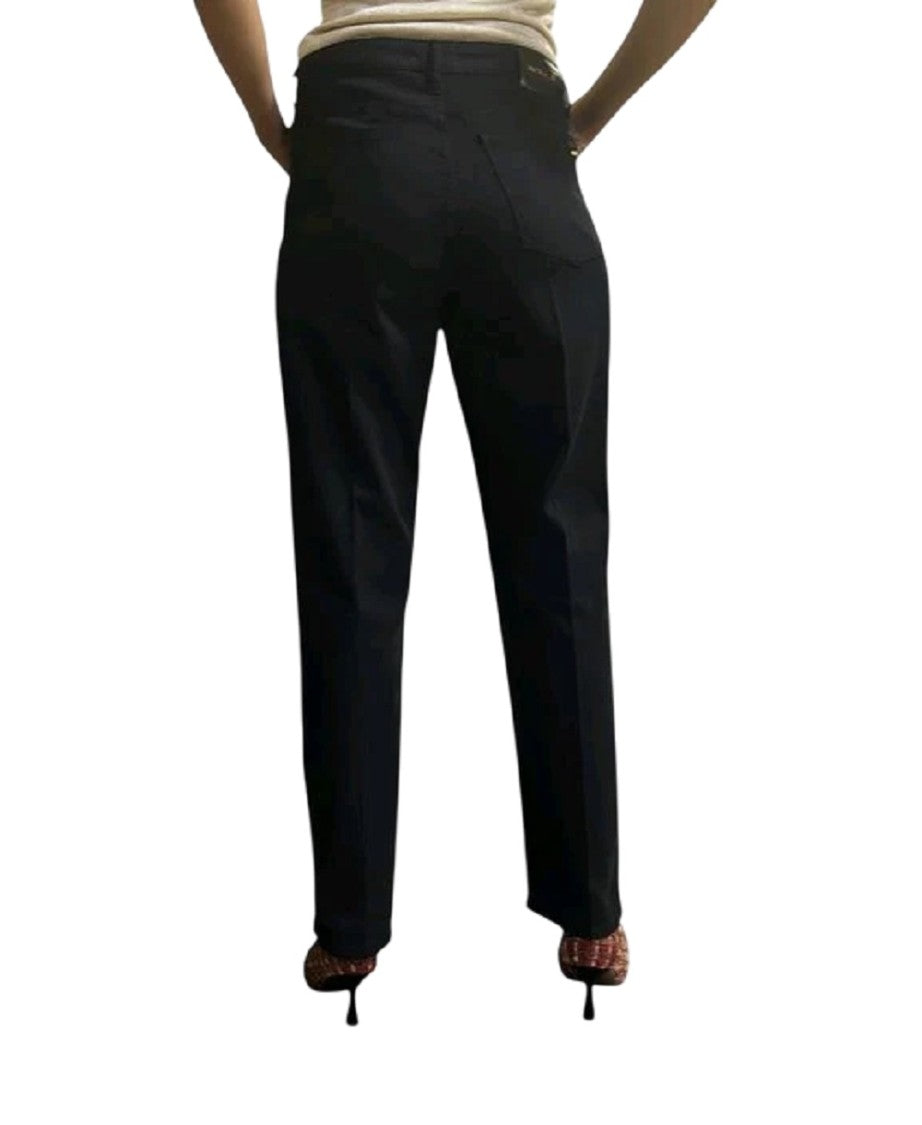 Kocca Tailored Black 5-Pocket Trousers