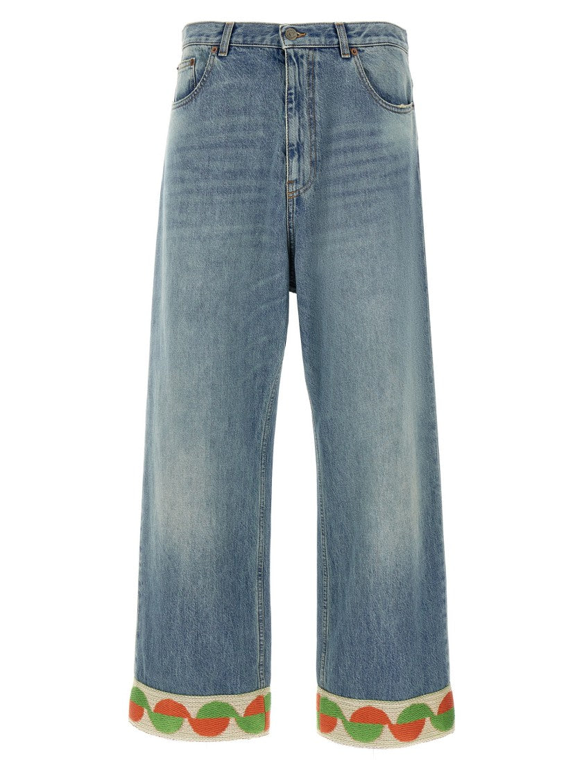Valentino Garavani Flared High-Waist Denim Jeans