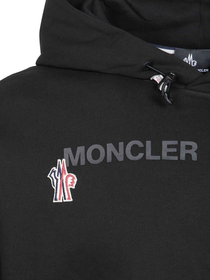 Moncler Grenoble Coordinates Subtle Logo Drawstring Hoodie
