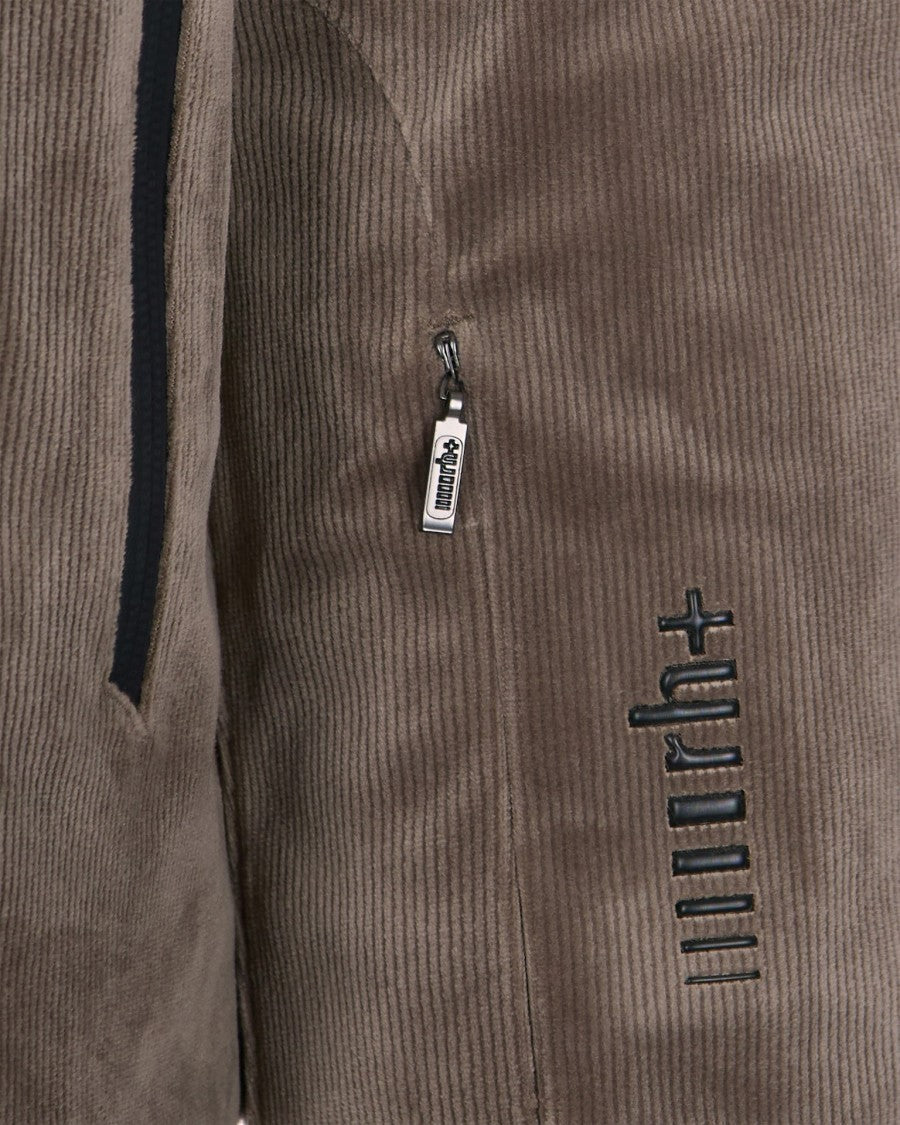 Rh+ Soft Texture Tobacco Velvet Jacket