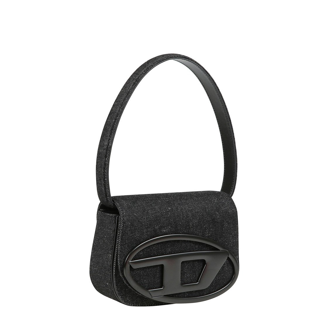 Diesel Structured Cotton-Blend Shoulder Bag With Functional Design