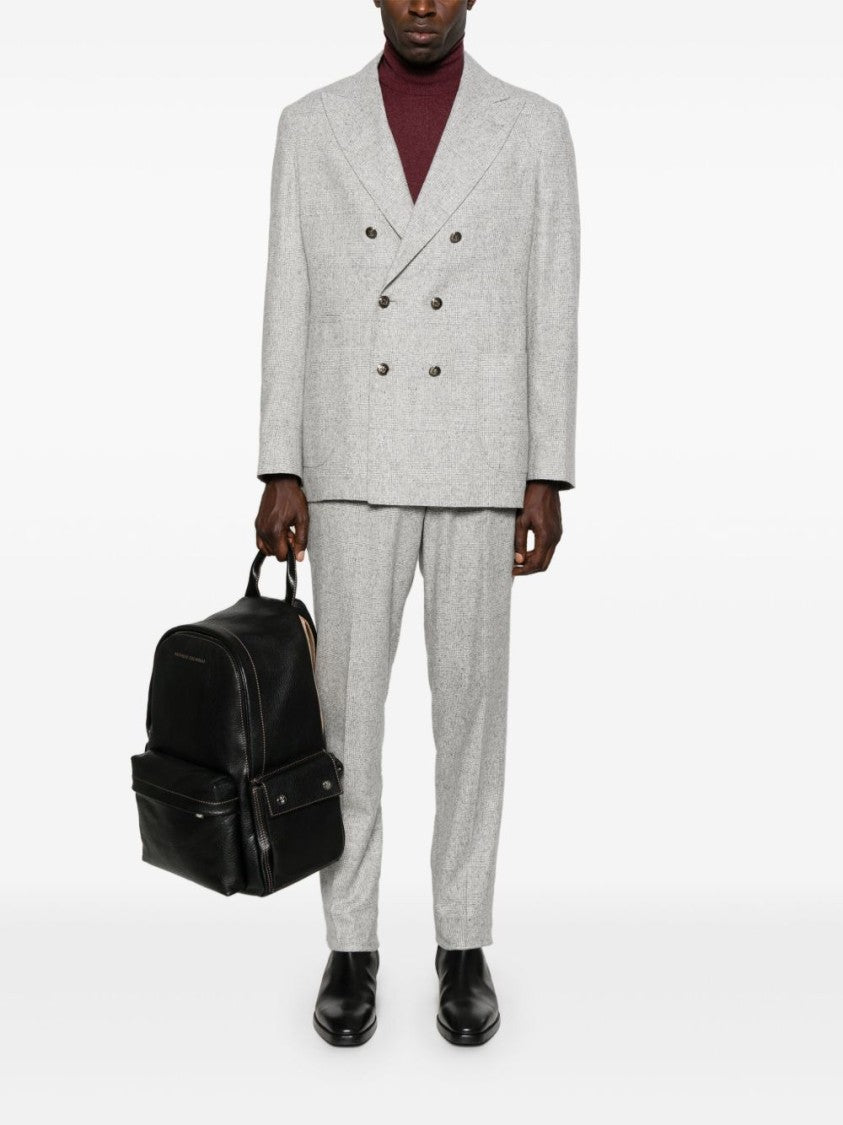 Brunello Cucinelli Double-Breasted Tailored Suit