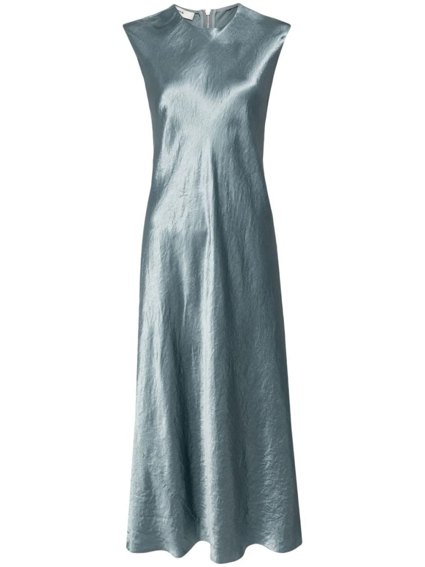 Vince Bias Crew Nk Cap Slv Dress