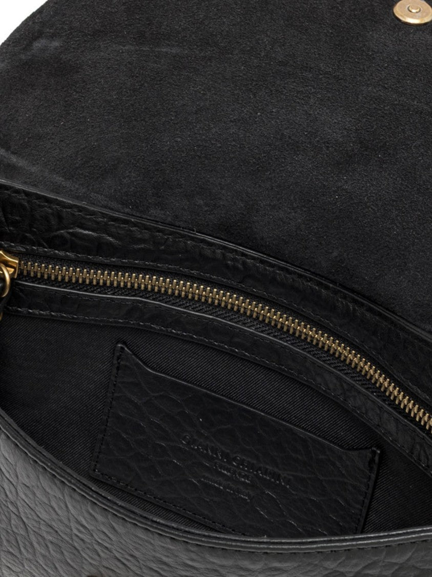 Gianni Chiarini Textured Leather Shoulder Bag