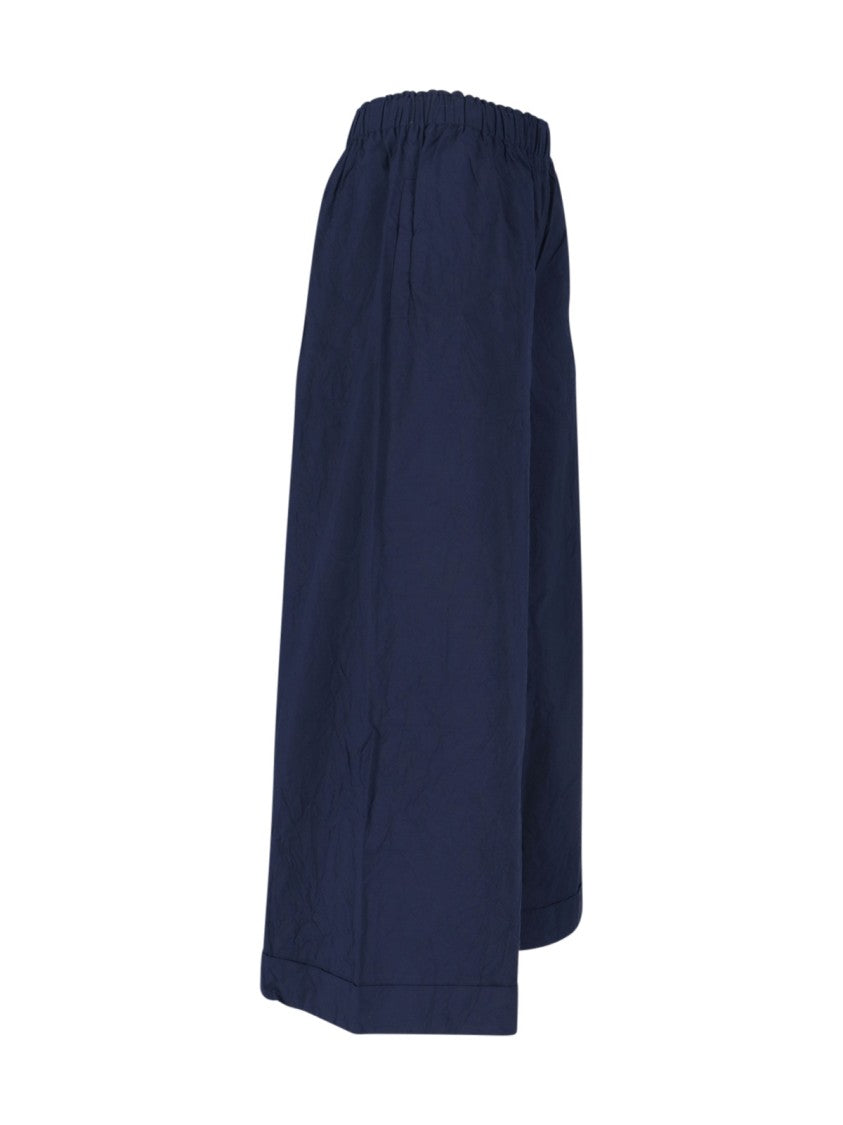 Daniela Gregis "Pigiama" Wide-Leg Pants – Light Blue