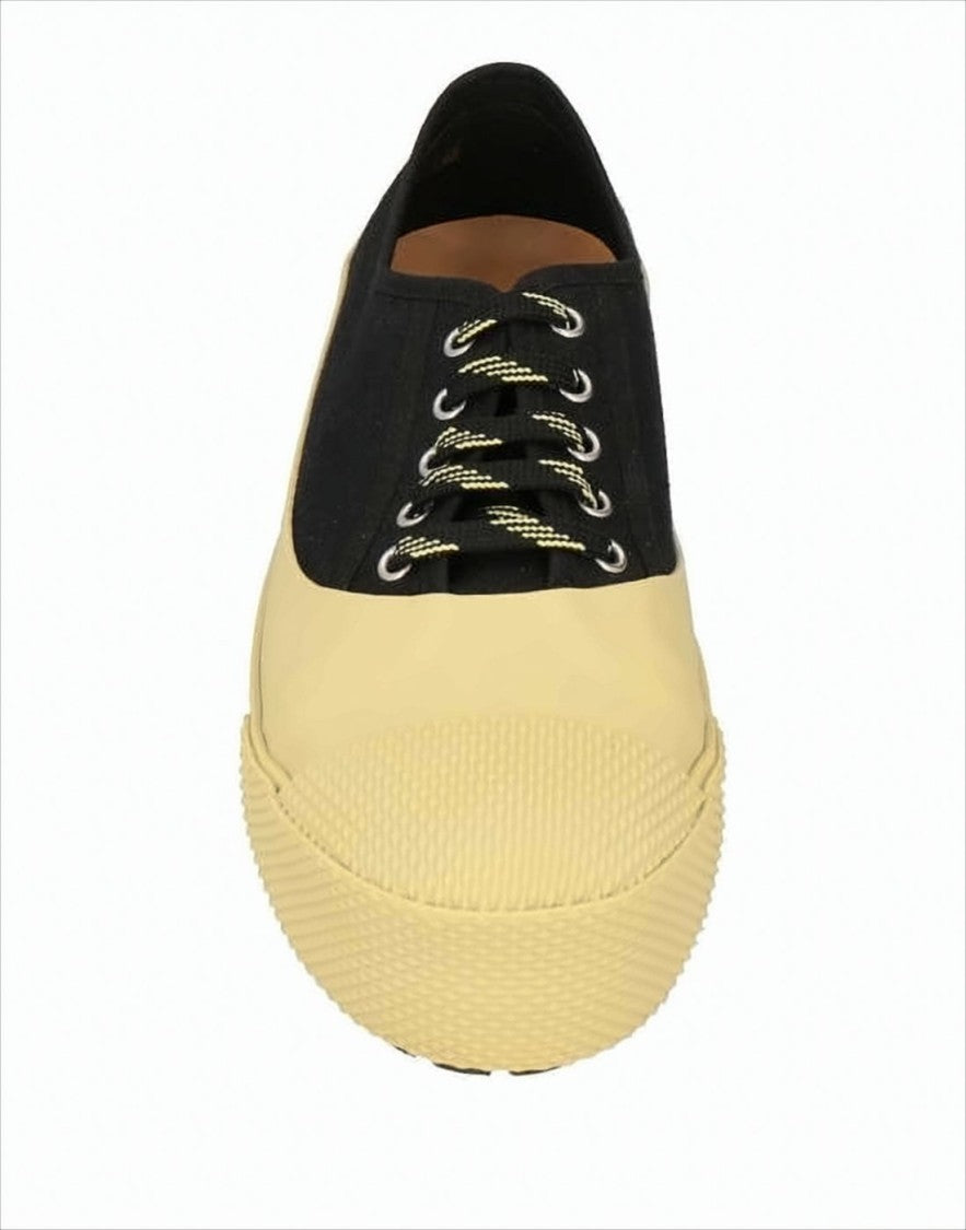 Oamc Low-Top Fabric Sneakers With Contrasting Rubber Sole