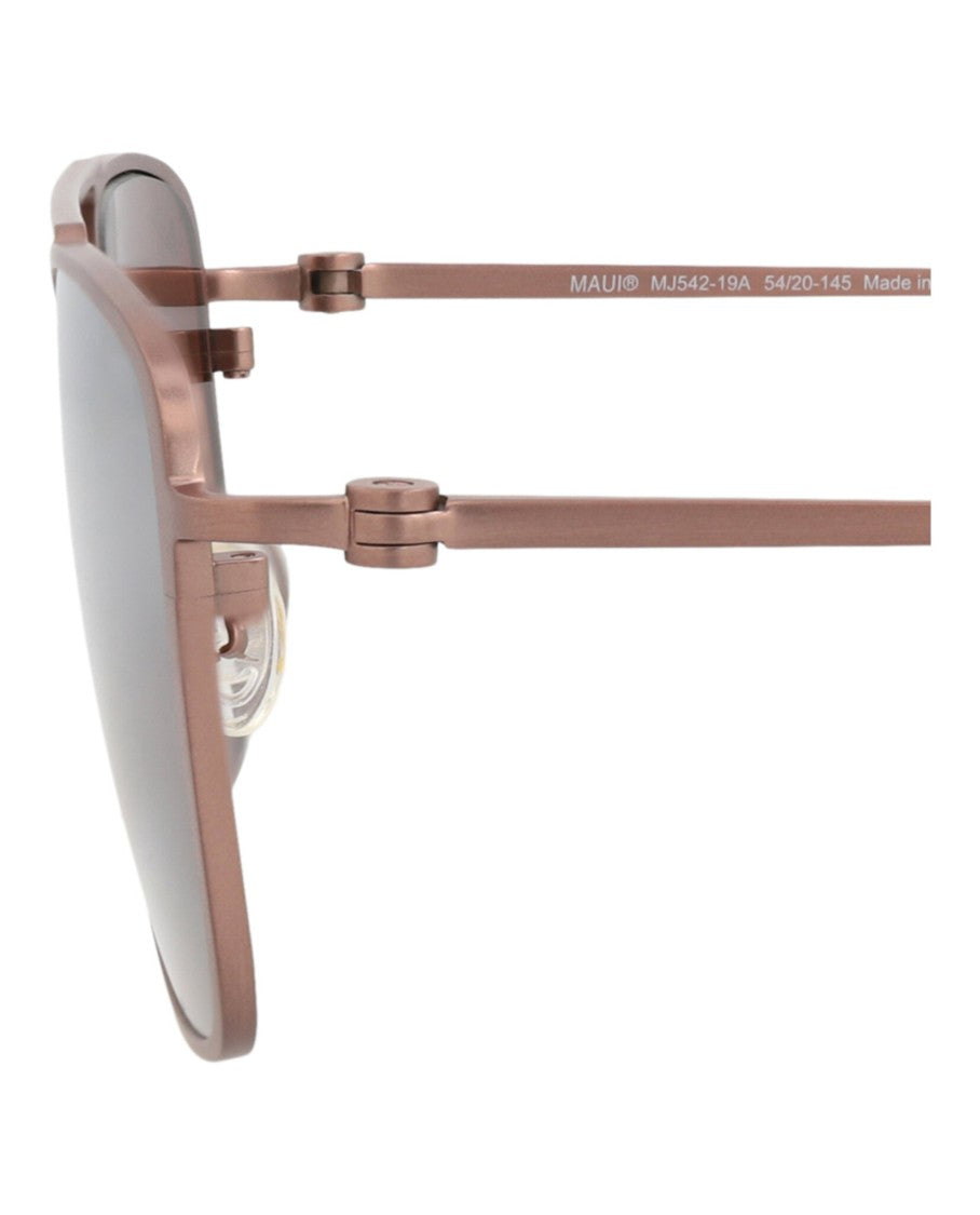 Maui Jim Aviator-Frame Titanium Sunglasses
