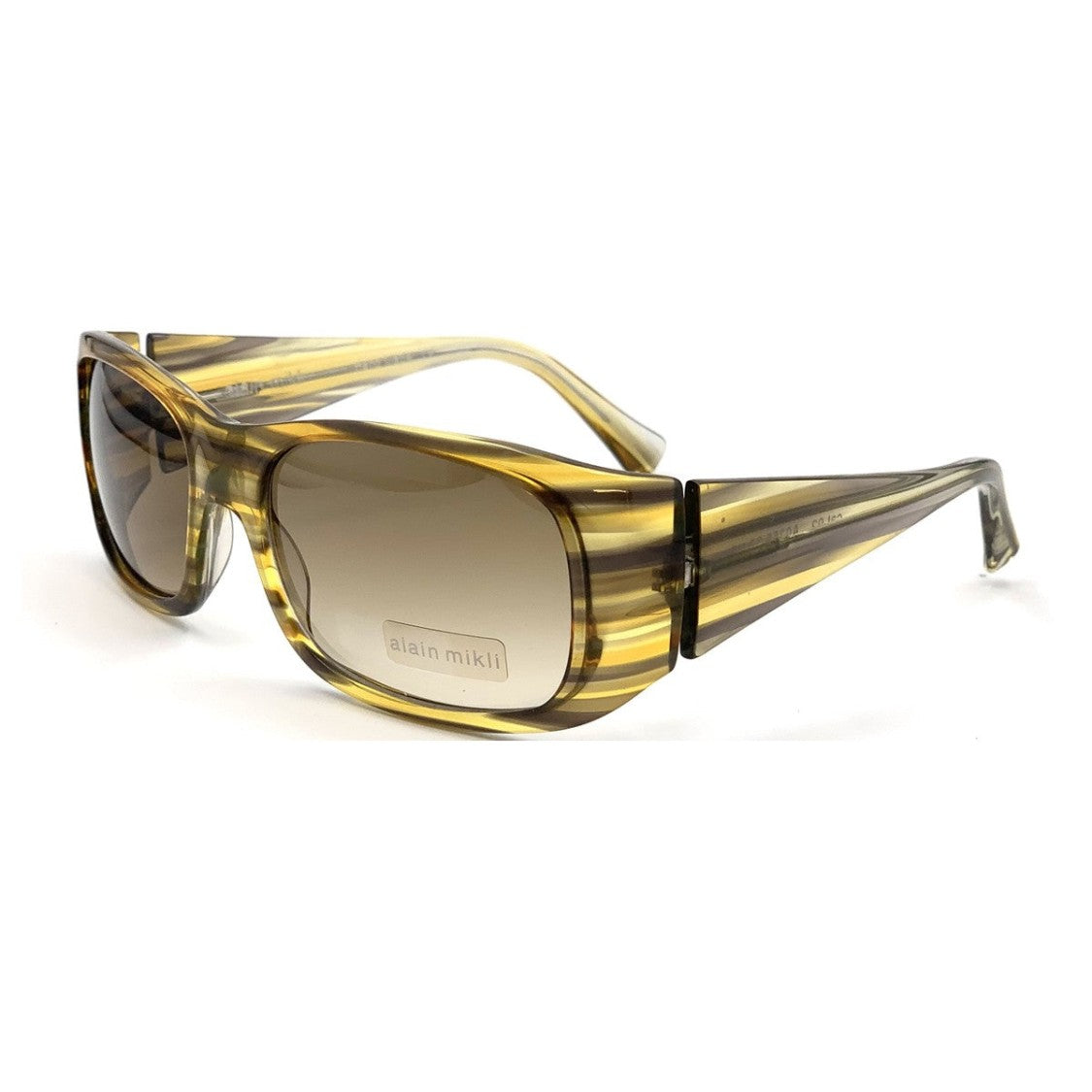 Alain Mikli Multicolor A0355 Acetate Rectangular Sunglasses