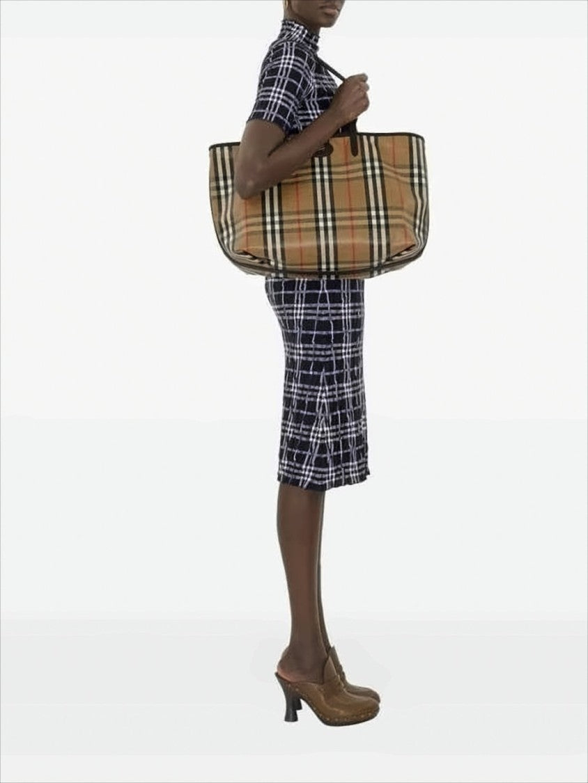 Burberry Classic Check Medium Tote Bag