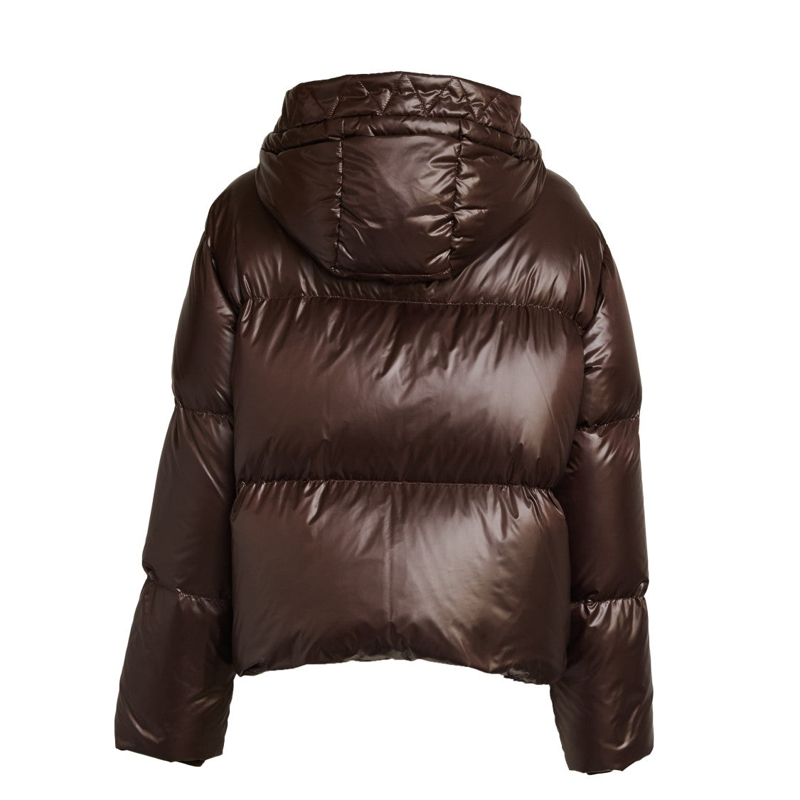 Fay Down Jacket With Wrap-Around Hood And Iconic Hook Closure