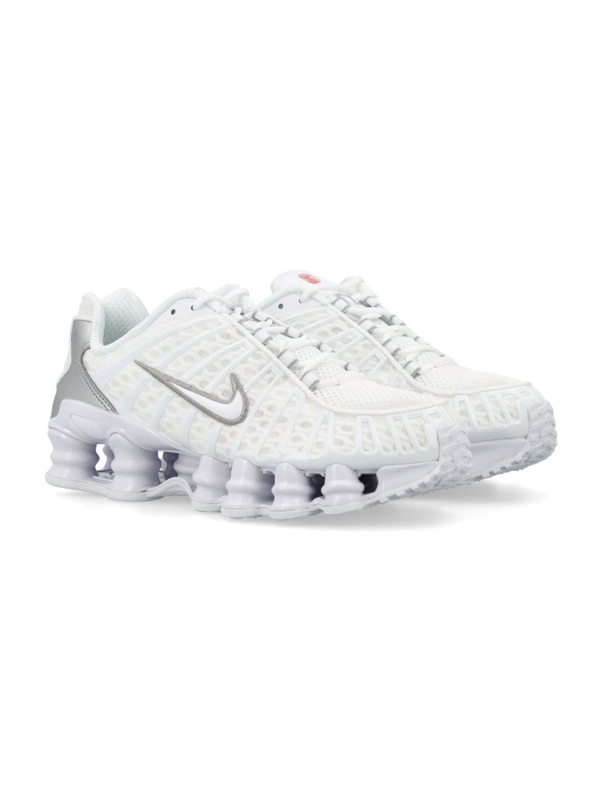 Nike White Shox Synthetic Sneakers