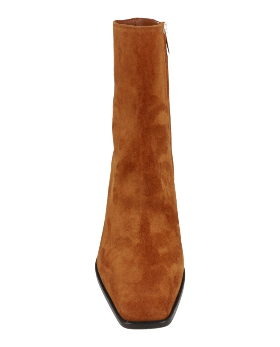 Ferragamo Pampero Suede Booties