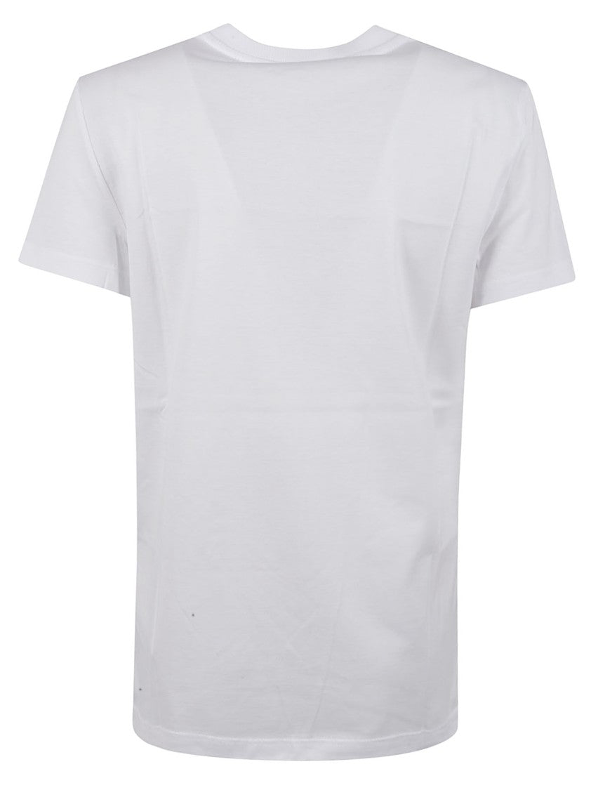 Max Mara Classic White Short-Sleeve T-Shirt