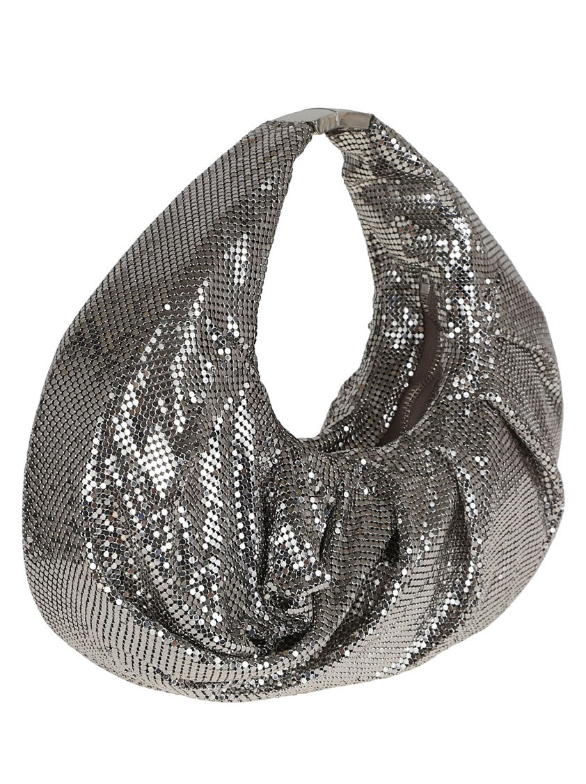 Benedetta Bruzziches Metal Mesh Shoulder Bag