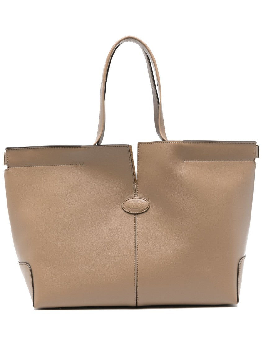 Tod's Deconstructed Calfskin Tote Bag