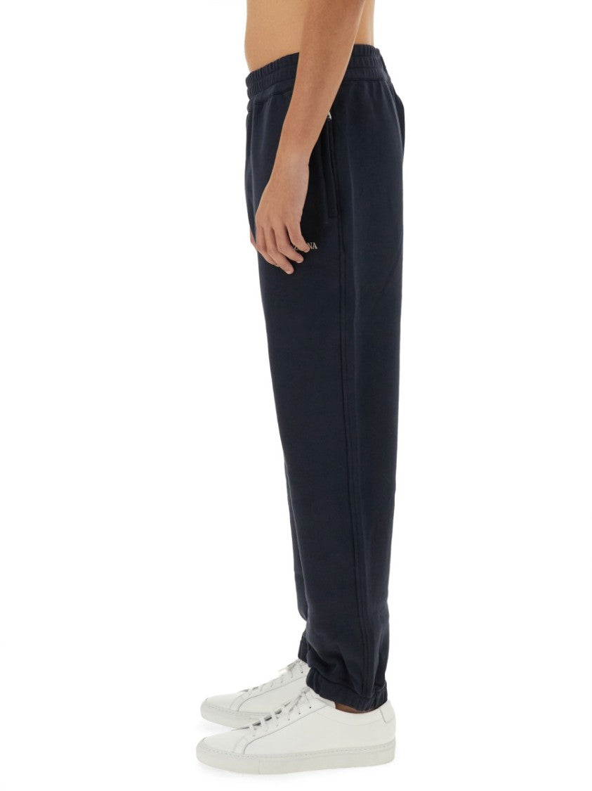 Zegna Jogging Pants With Subtle Logo Detail
