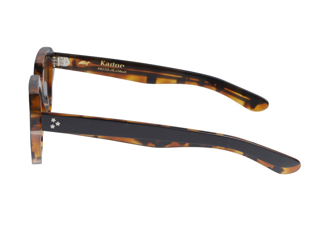 Kador Tortoiseshell Smoke Gradient Oversized Square Sunglasses