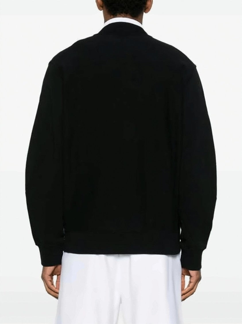 Givenchy Button-Up Front Cardigan With Ribbed Cuffs And Pocket Detail