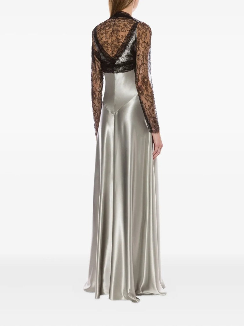 Alberta Ferretti Flowing Silhouette Delicate Draping Dress