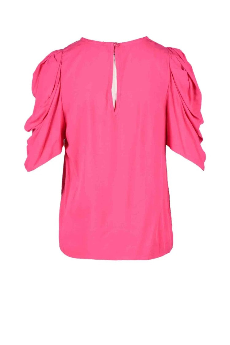 Think Fuchsia Viscose Blouse