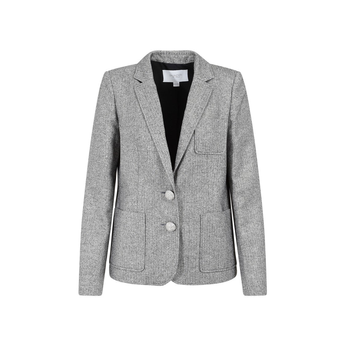 Giambattista Valli Ivory Black Cotton Jacket