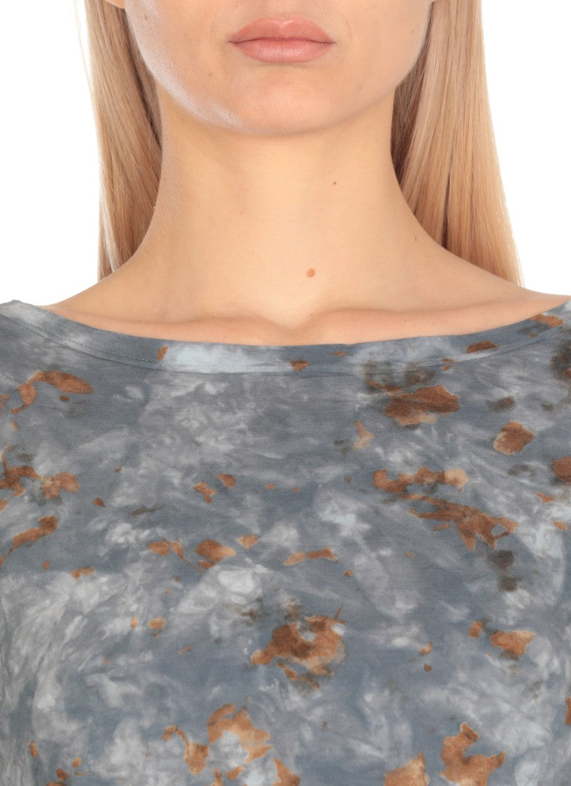 Avant Toi Contrasting Color Pattern Cotton Sweater