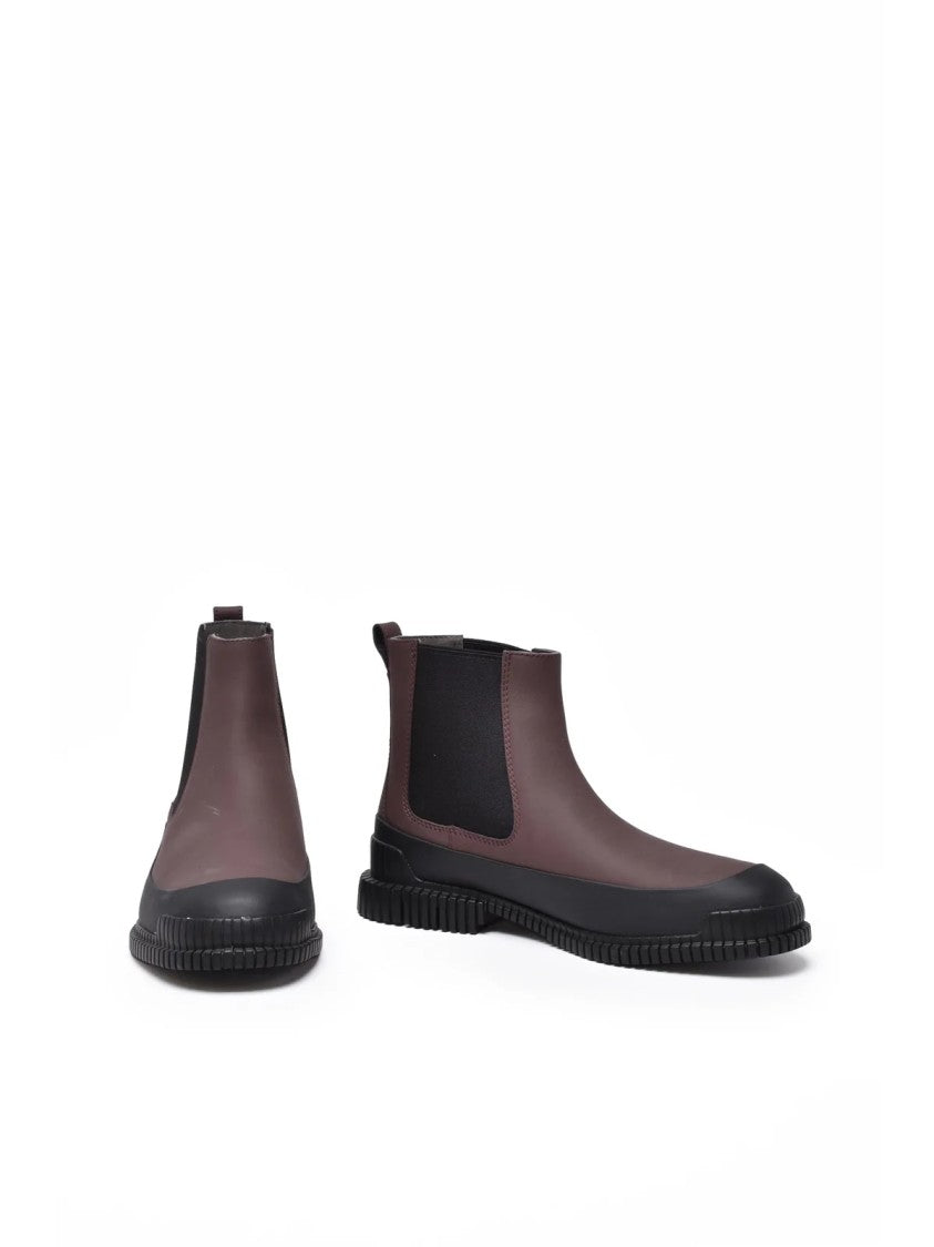 Camper Purple Leather Pix Boots