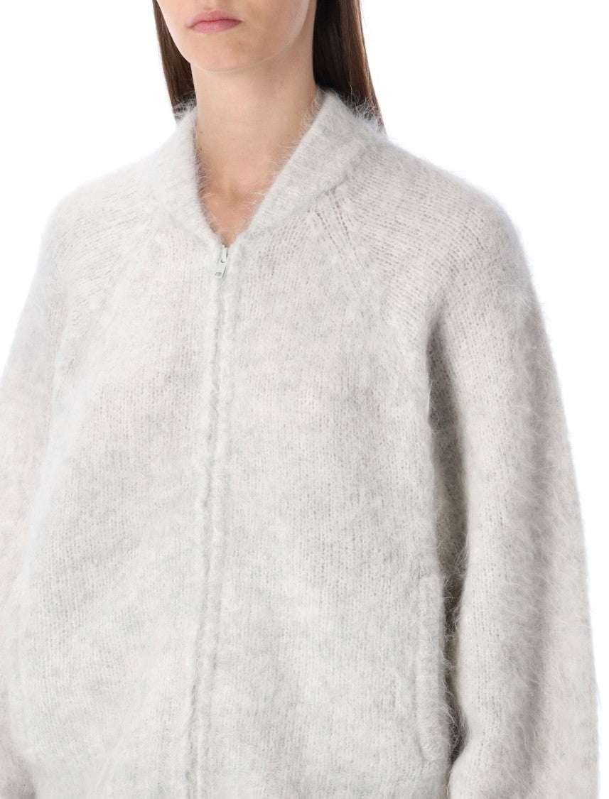 American Vintage Niby Cropped Mohair Cardigan