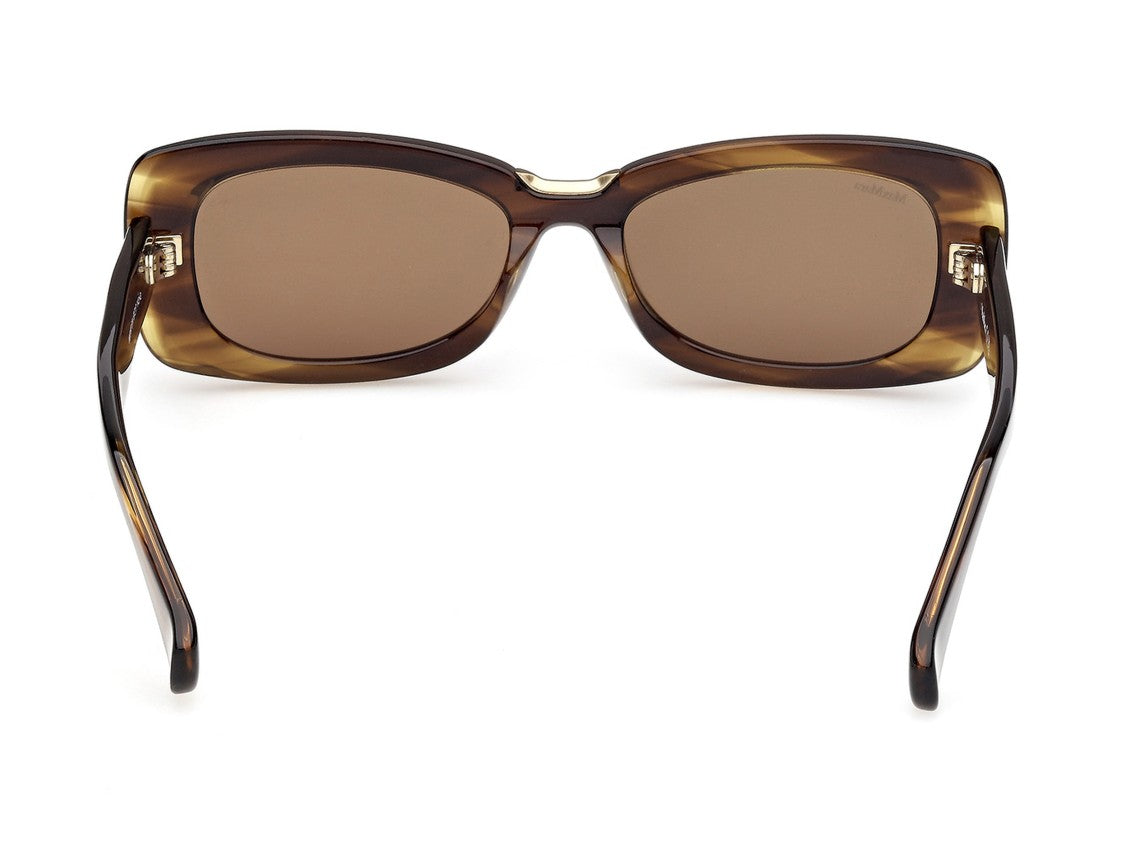Max Mara Tortoiseshell Mm0197 Oversized Square Sunglasses