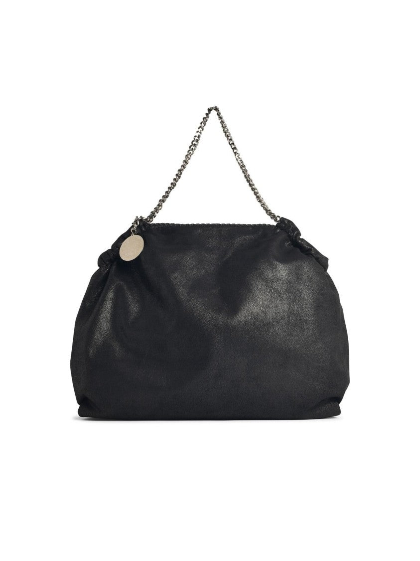 Stella Mccartney 'Falabella 3 Cat' Alter Mat Black Bag