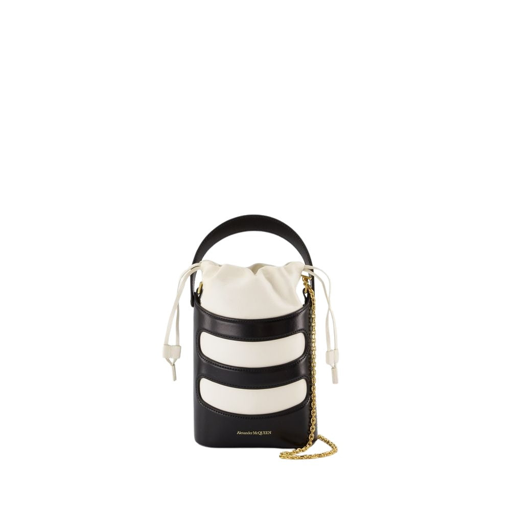 Alexander Mcqueen The Rise Mini Crossbody - Leather - Black