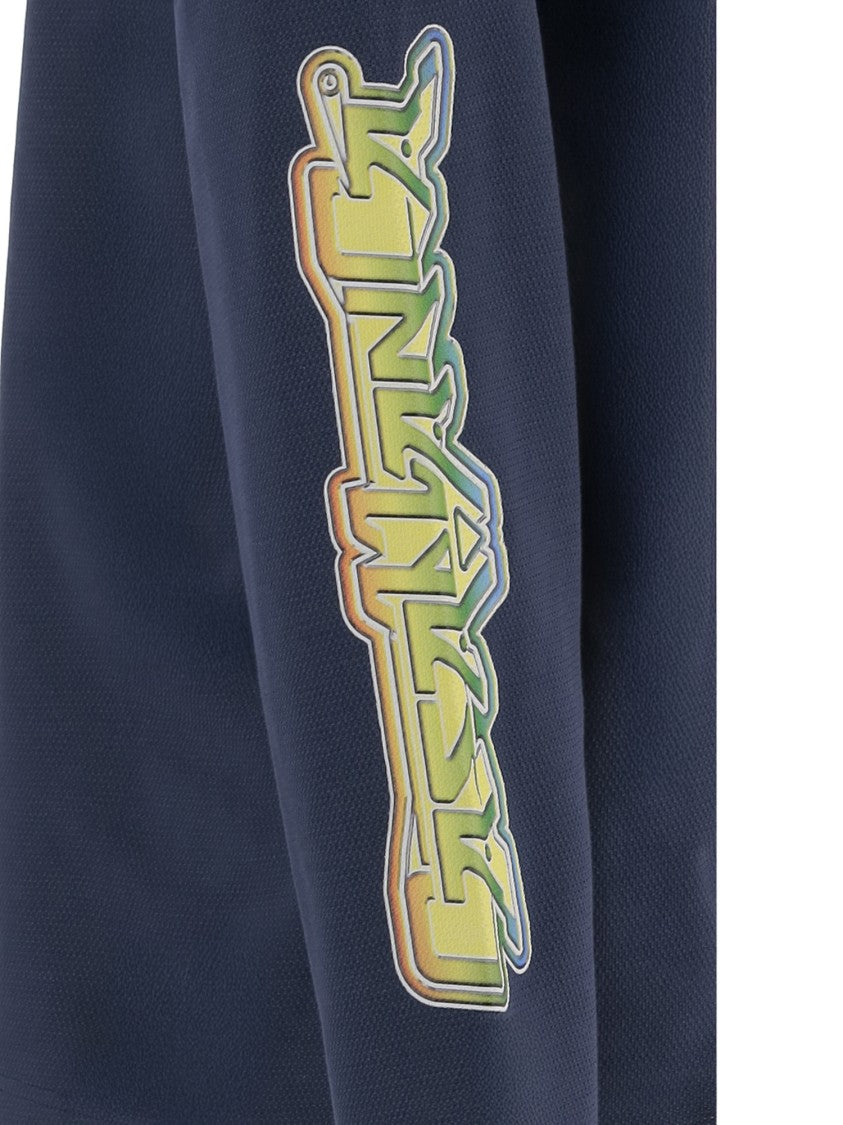 Casablanca Navy Logo Sweatshirt