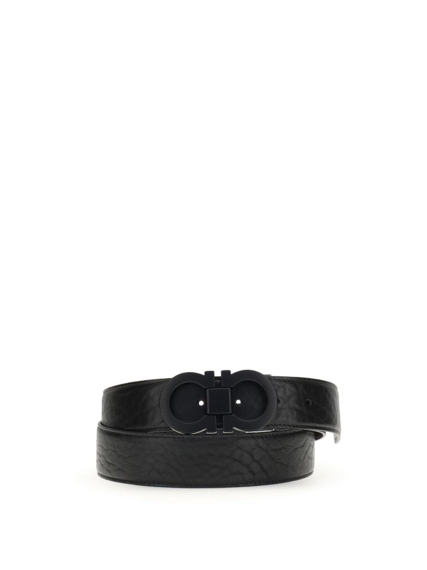 Ferragamo Double Adjustable Belt With Refined Finish