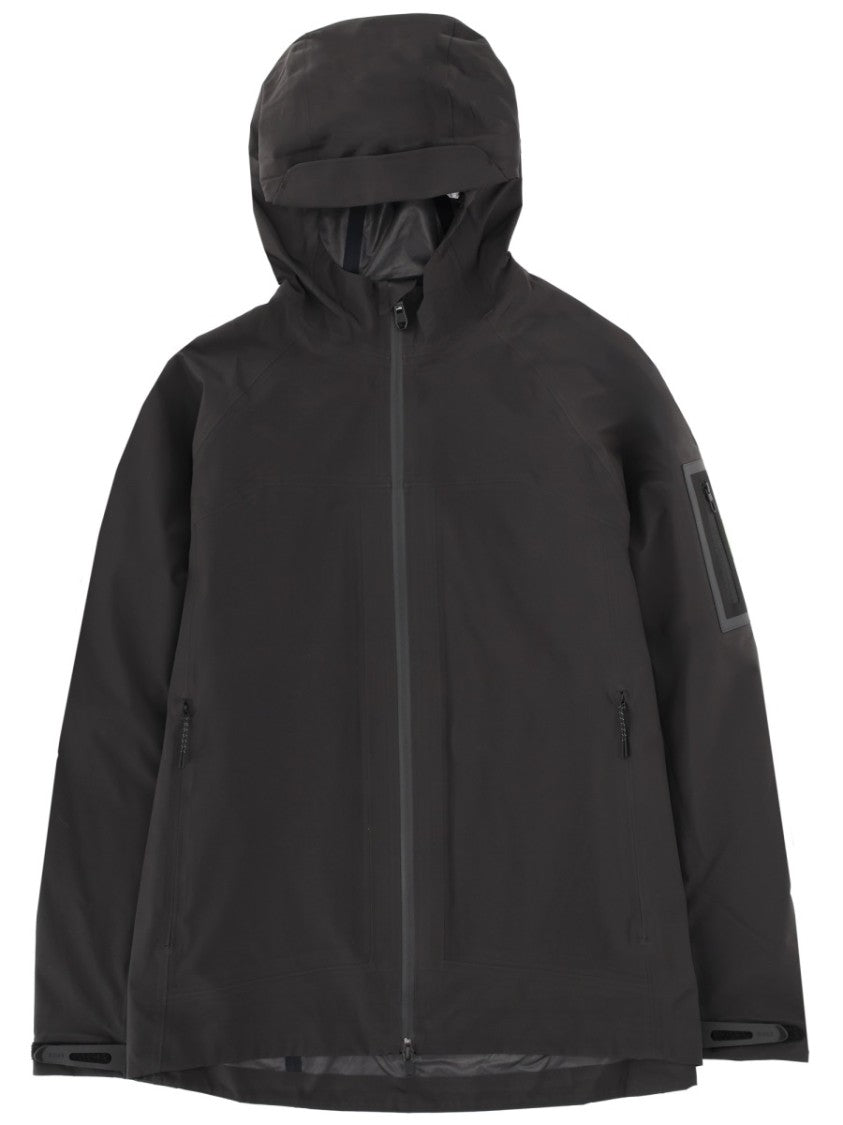 Boss Water-Repellent Attached Hood Zip Jacket