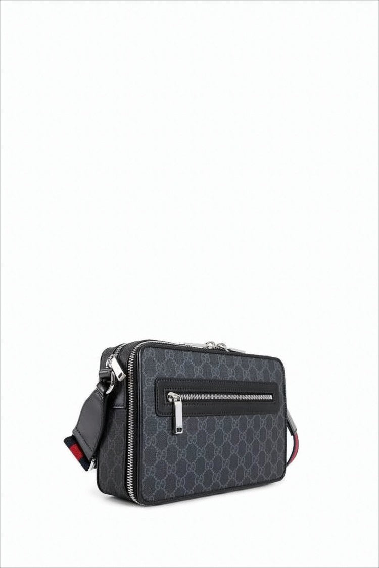 Gucci Rectangular Crossbody Bag With Monogram Canvas