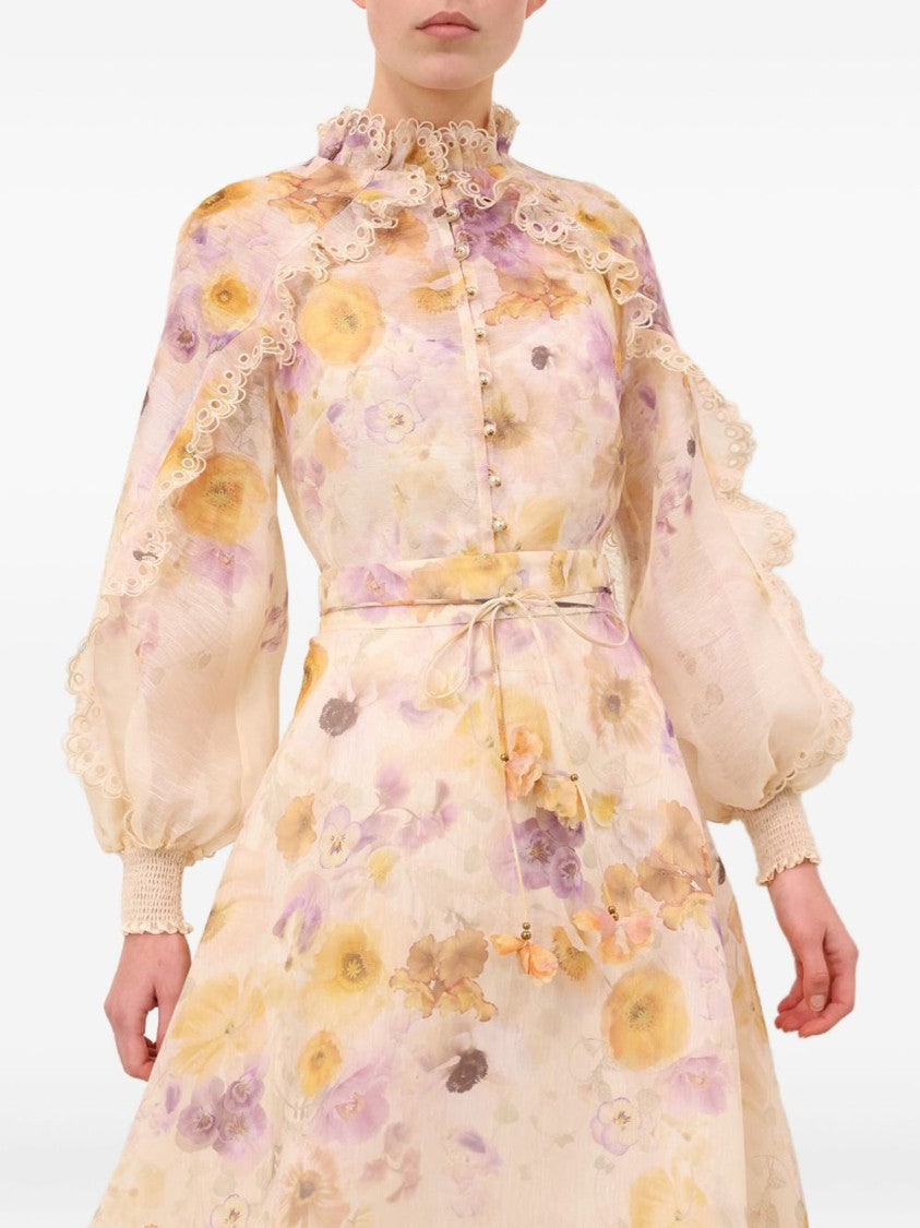 Zimmermann Memento Embroidered Blouse