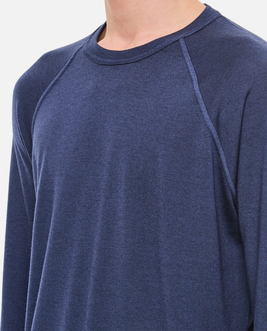 Drumohr Crewneck Cotton Sweatshirt